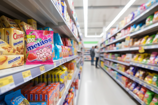 24 x Mentos Strawberry Bag - 150GM