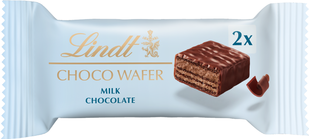 20 x Lindt Choco Wafer Milk - 26GM
