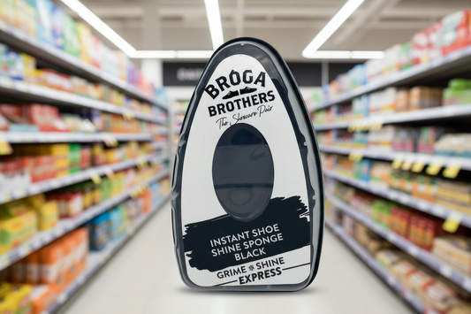12 x Broga Brothers Black Instant Shine Sponge