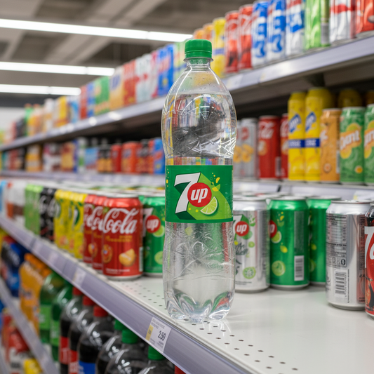 12 x 7Up Refreshing Lemon & Lime Taste 1.25 Litres