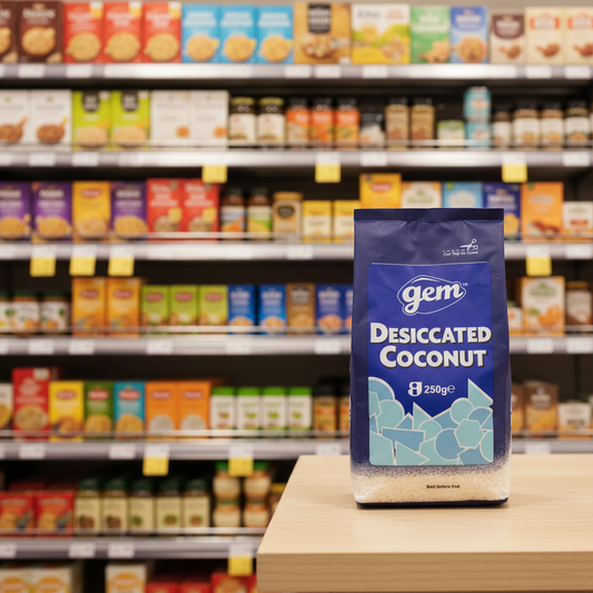 12 x Gem Desiccated Coconut 250G