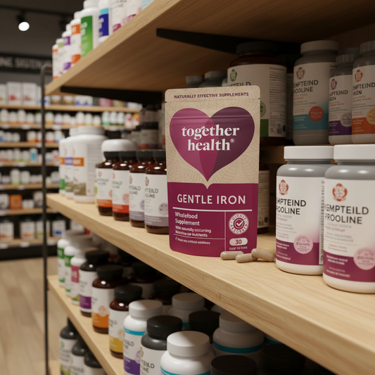 Together Health Gentle Iron Vit & Mineral Complex - 30caps