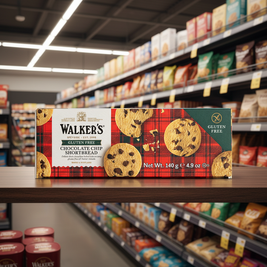 Walker's Shortbread GF Choc Chip Shortbread - 140g