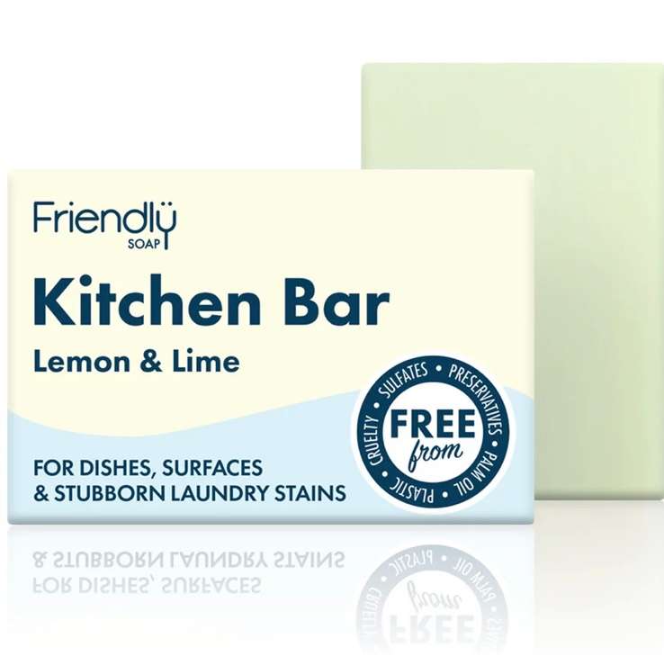 6 x Friendly Soap Kitchen Bar - 95g
