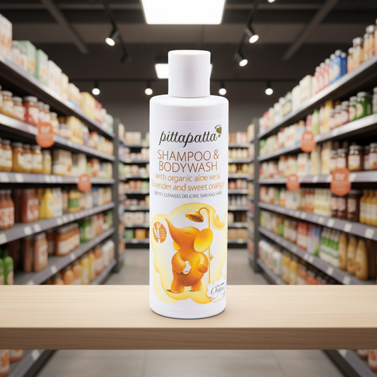 Pitta Patta Organic Shampoo & Bodywash - 250ml