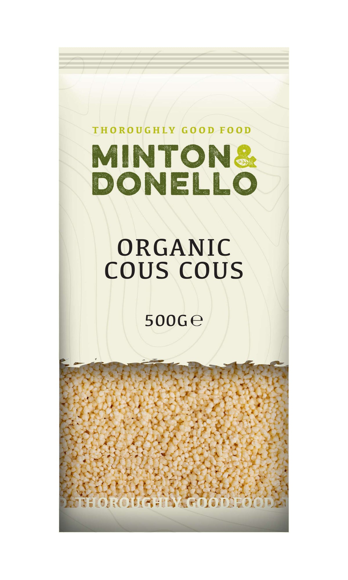 6 x Minton & Donello Organic Cous Cous - 500g