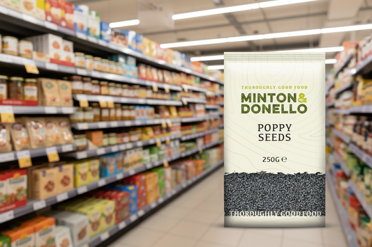 6 x Minton & Donello Poppy Seed - 250g