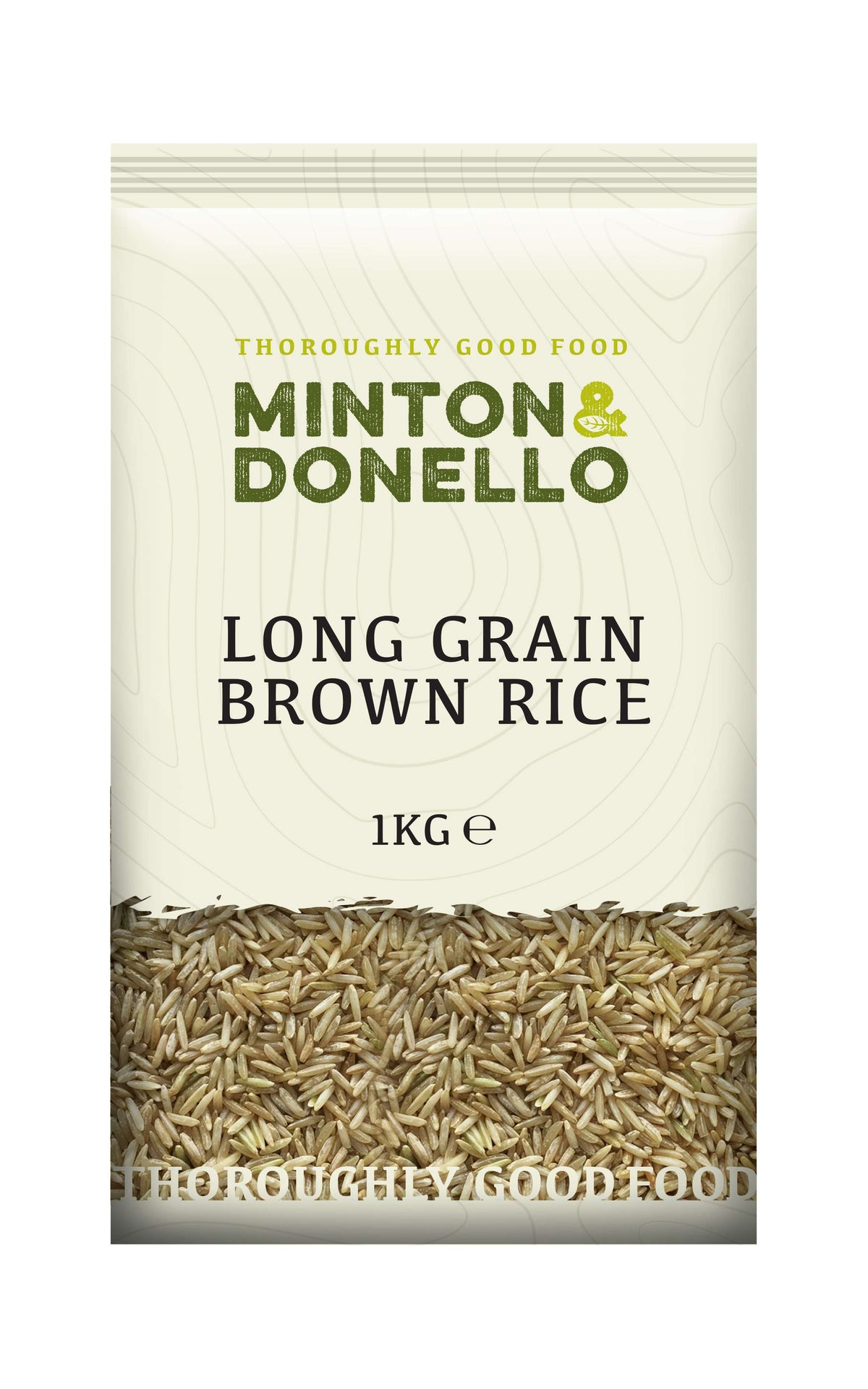 6 x Minton & Donello Long Grain Brown Rice - 1000g