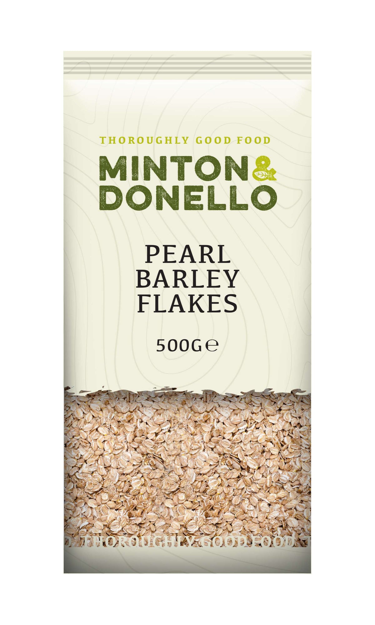 6 x Minton & Donello Pearl Barley Flakes - 500g