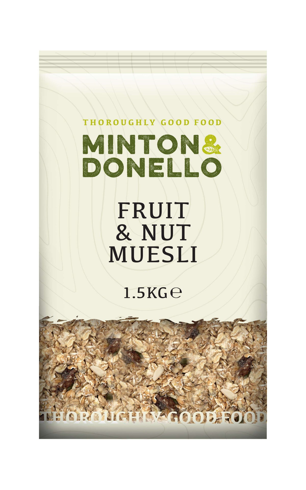 6 x Minton & Donello Fruit & Nut Muesli - 1500g