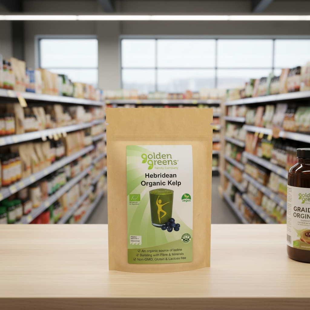 Golden Greens Organic Hebridean Kelp Powder - 100g