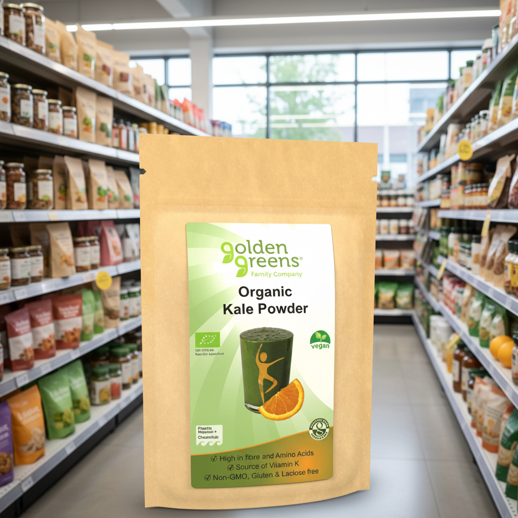 Golden Greens Organic Kale Powder - 200g