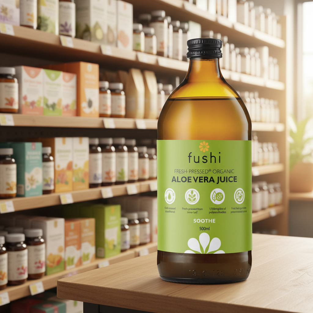 Fushi Organic Aloe Vera Juice - 1000ml