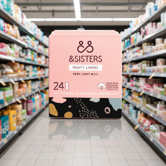&Sisters Organic Breathable Liners - 24pc