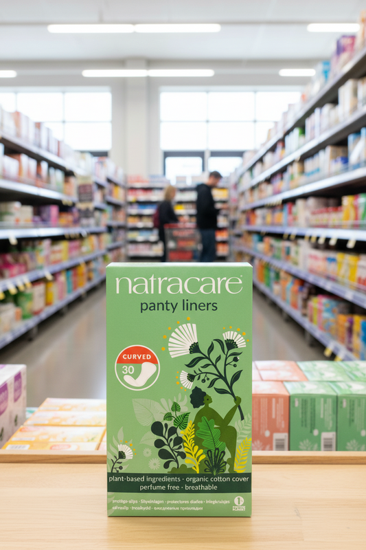 Natracare Panty Liners - Curved - 30pc