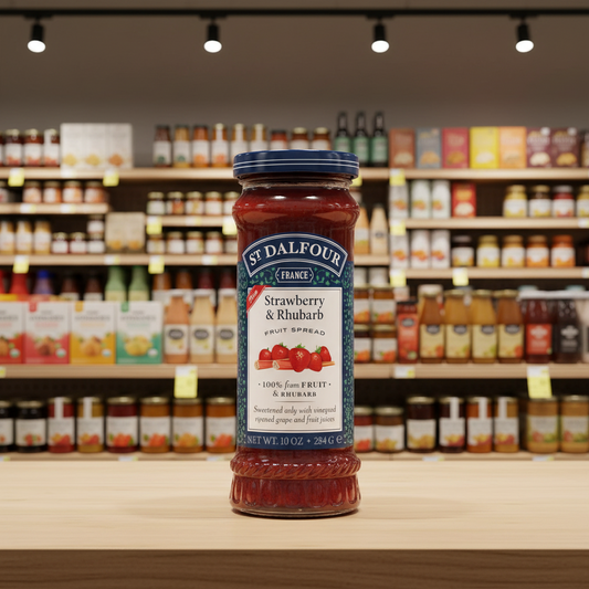 St Dalfour Strawberry & Rhubarb Spread - 284g