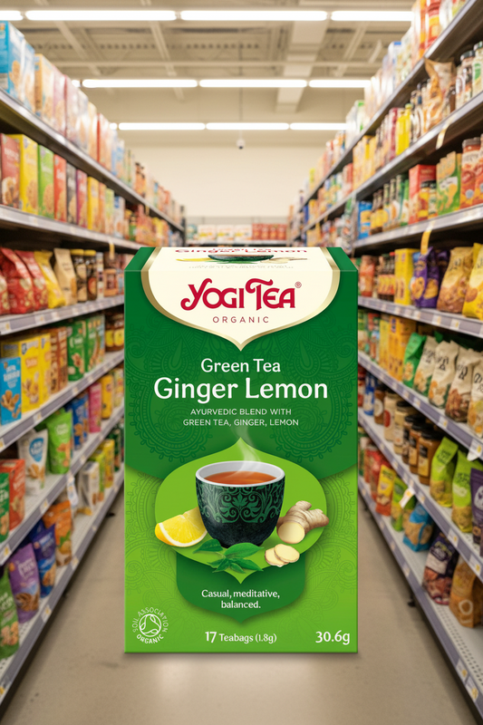Yogi Tea Green Tea Ginlem Org - 17bags