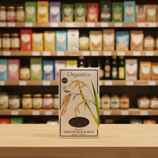Organico Org nerone (black) rice - wholegrain - 500g