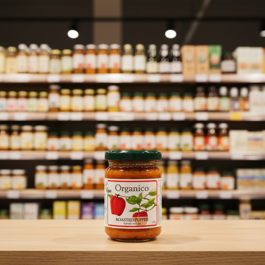 Organico Org roasted pepper spread & dip - 140g