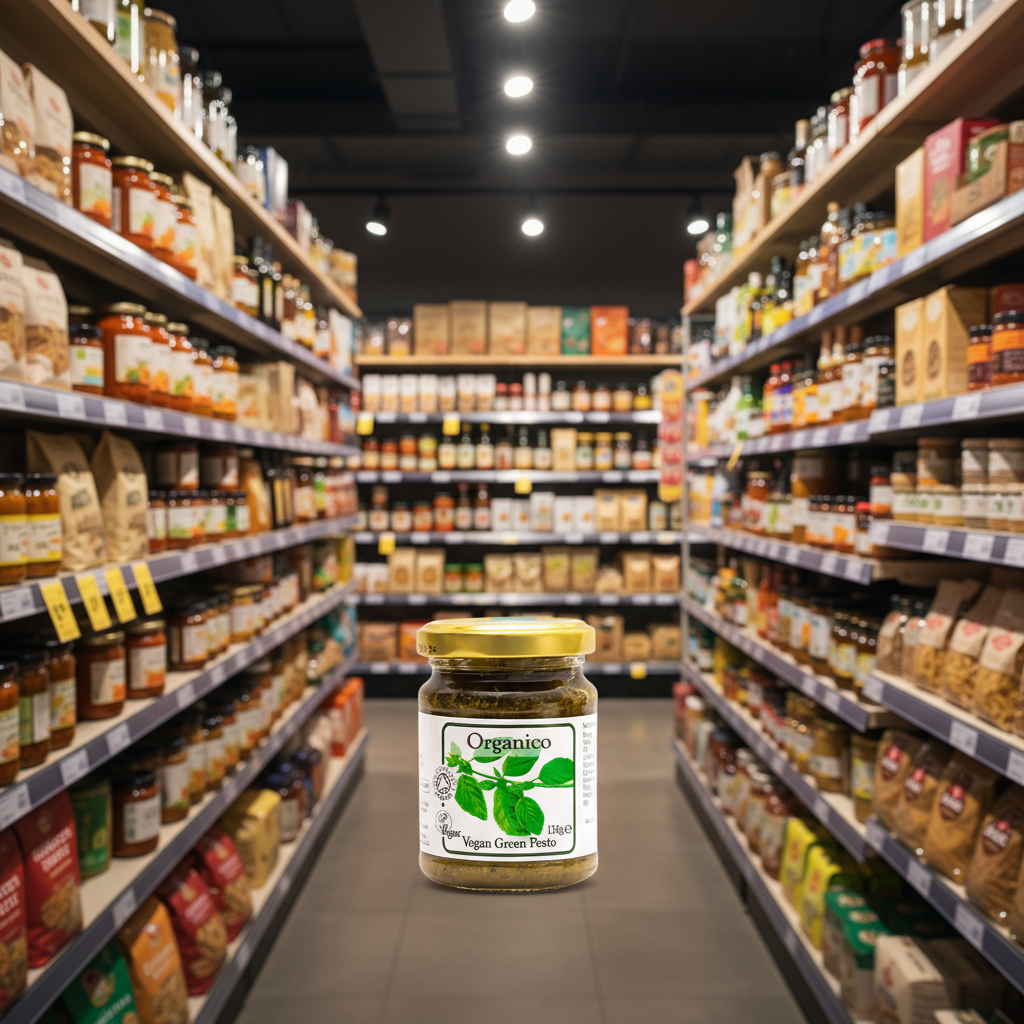 Organico Org vegan green pesto - 120g