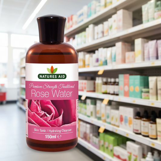 Natures Aid Rosewater Premium Strength - 150ml