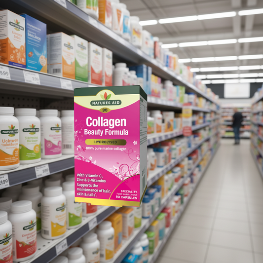 Natures Aid Collagen Beauty Formula - 90caps