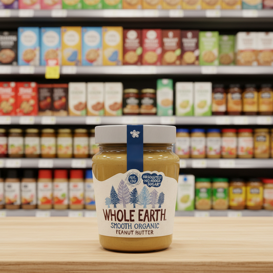 Whole Earth Organic Smooth Peanut Butter - 227g