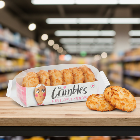 Mrs Crimbles Large Coconut Macaroons - 180g