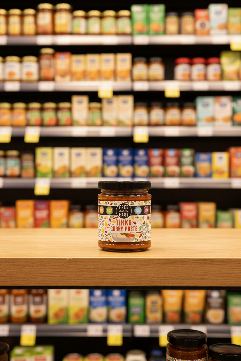Free & Easy Tikka Curry Paste - 190g