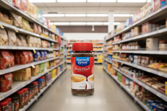 12 x Maxwell House Mild Blend Instant Coffee 200G