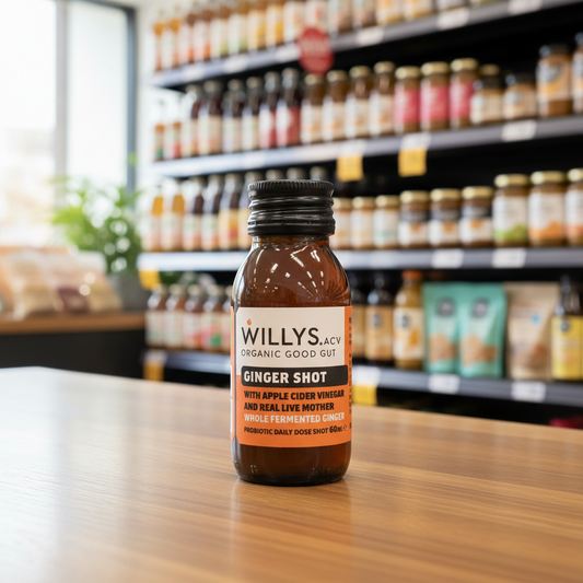 Willy's Organic Ginger & ACV Shot - 60ml