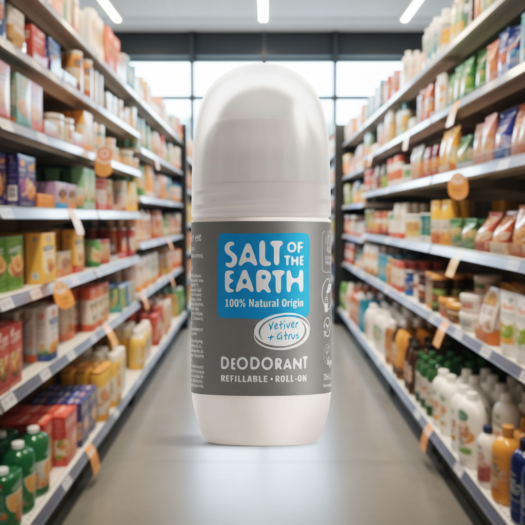 Salt of the Earth Deo Rollon - Vetiver & Citrus - 75ml