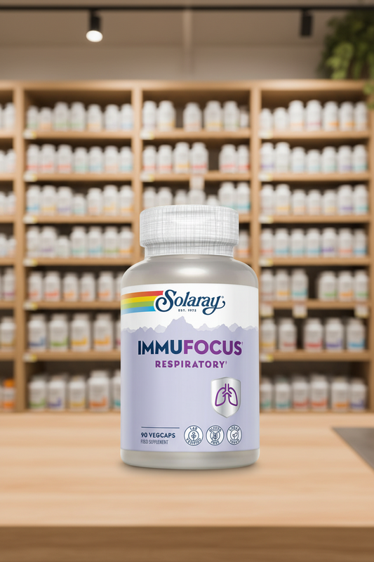 Solaray Immufocus Respiratory - 90caps