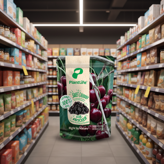 PlantLife Organic Sweet Cherries - 80g