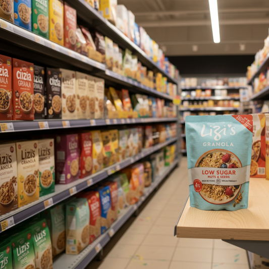 Lizi's Low Sugar Nuts and Seeds Granola - 450g