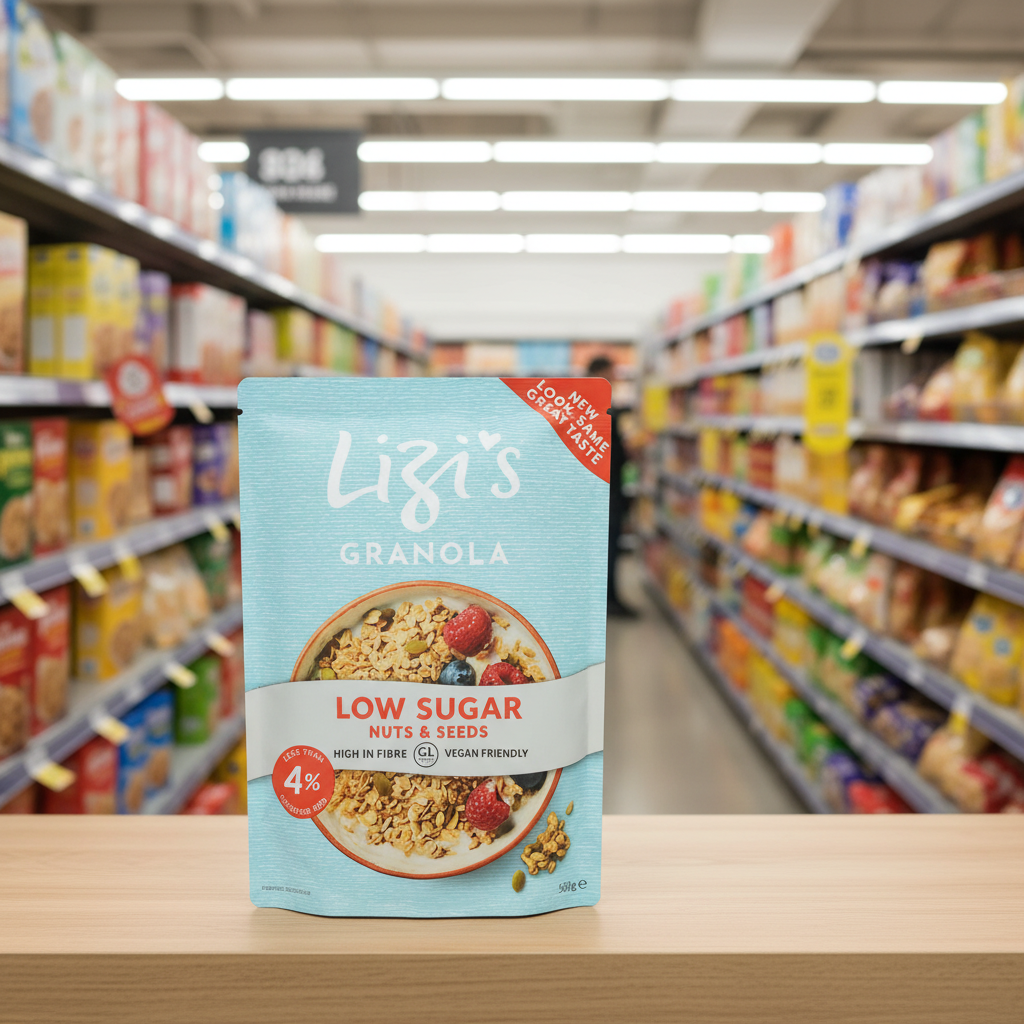 Lizi's Low Sugar Nuts and Seeds Granola - 450g