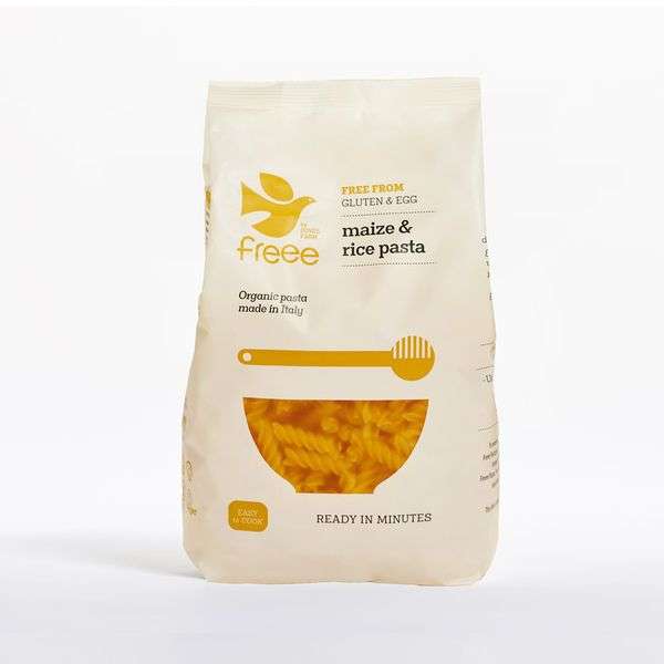 8 x Freee GF Organic Maize & Rice Fusilli Pasta - 500g