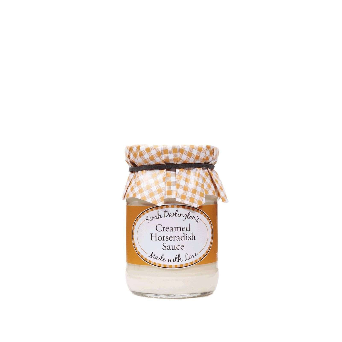 6 x Sarah Darlington's Creamed Horseradish Sauce - 180g