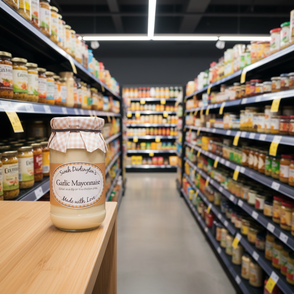 Mrs Darlington's Garlic Mayonnaise - 250g