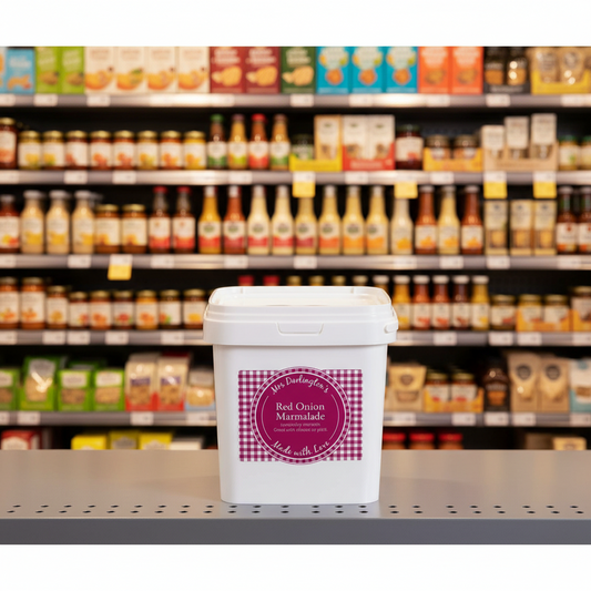Mrs Darlington's Red Onion Marm Catering Tub - 3kg
