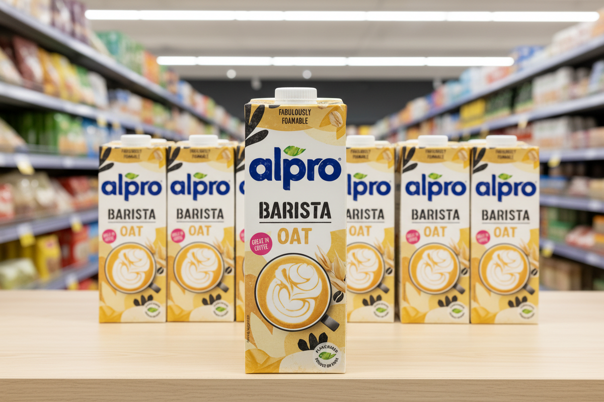 8 x Alpro Barista Oat - 1LTR