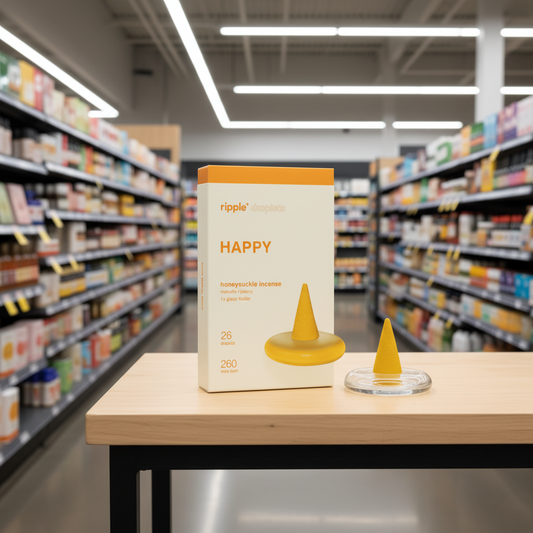 Ripple+ Happy Honeysuckle Incense Droplets - 98g