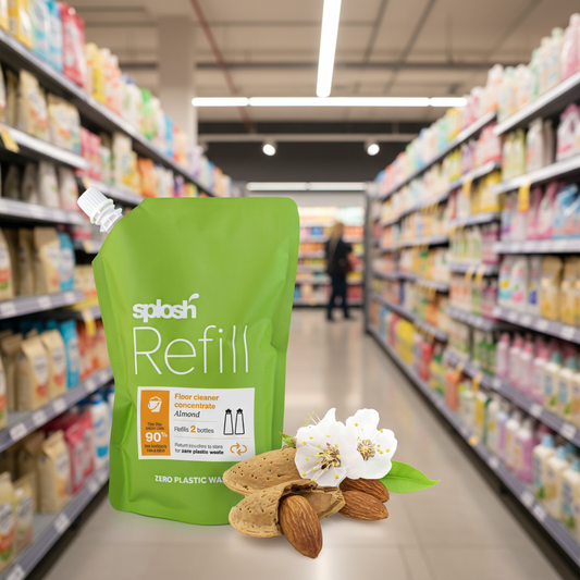 Splosh Floor Cleaner Refill Almond - 420g