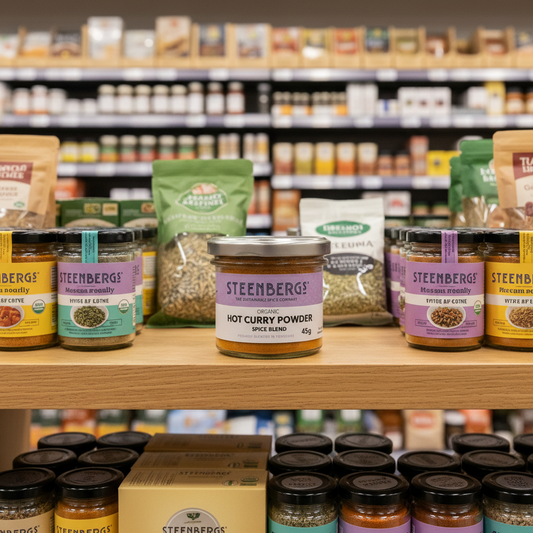 Steenbergs Organic Hot Curry Powder - 45g