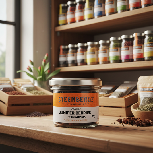 Steenbergs Organic Juniper Berries - 36g