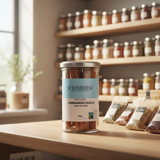 Steenbergs Organic Fairtrade Cinnamon Quills - 52g