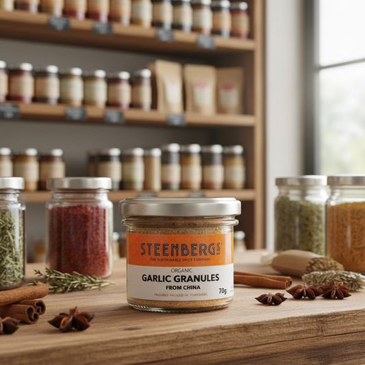 Steenbergs Organic Garlic Granules - 70g