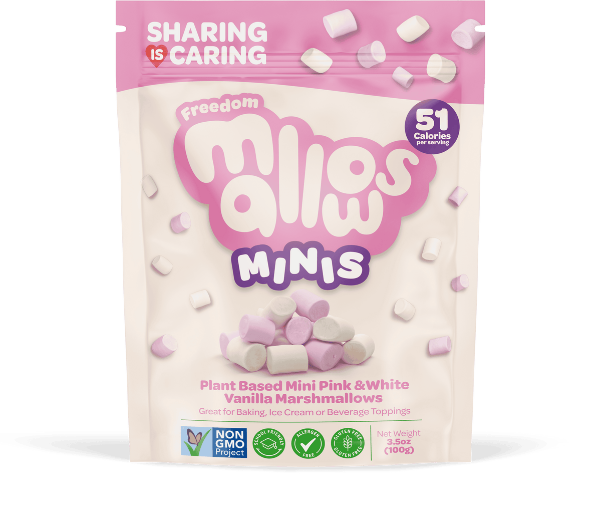 10 x Freedom Mallows Minis - 100g