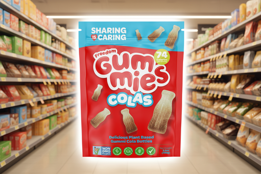 10 x Freedom Gummies Cola - 100g