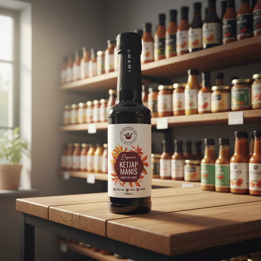 6 x Westcountry Spice Org Ketjap Manis Sweet Soy Sauce - 150ml